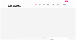 Desktop Screenshot of dupeolulana.com